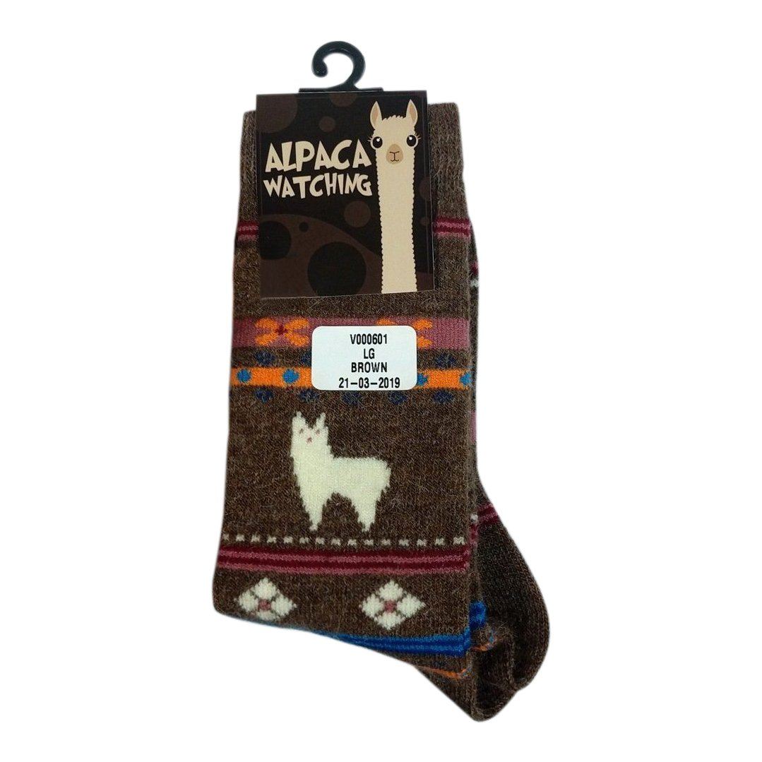 Alpaca watching socks (child)