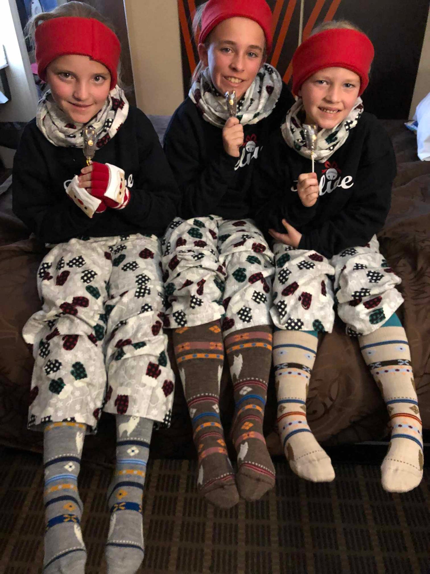 Alpaca watching socks (child)